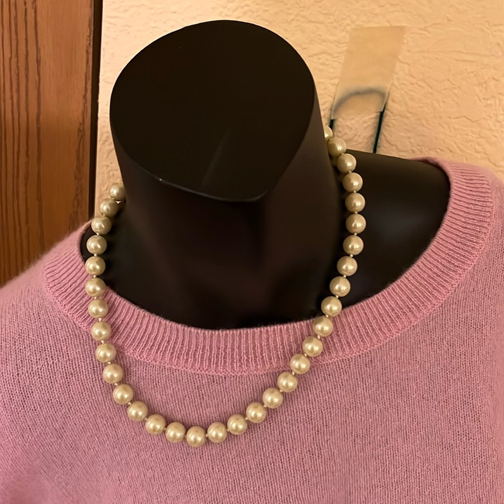 Chaps pearl necklace 16 inches in length